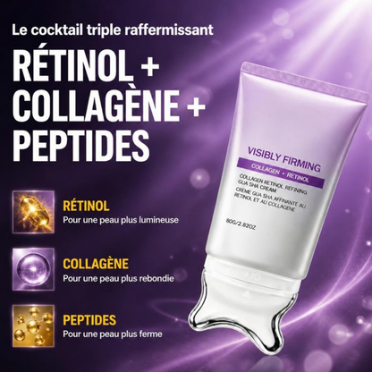 Le cocktail triple raffermissant : rétinol, collagène, peptides