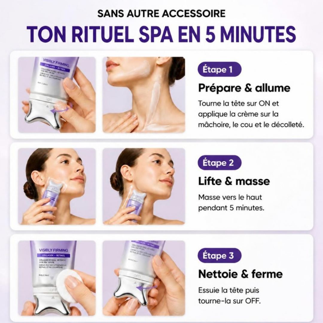 Ton rituel spa en 5 minutes, en 3 étapes