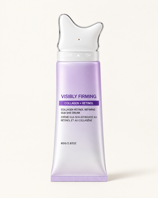 Le sculpteur jawline vély, crème cou et mâchoire 80 ml avec tête gua sha intégrée